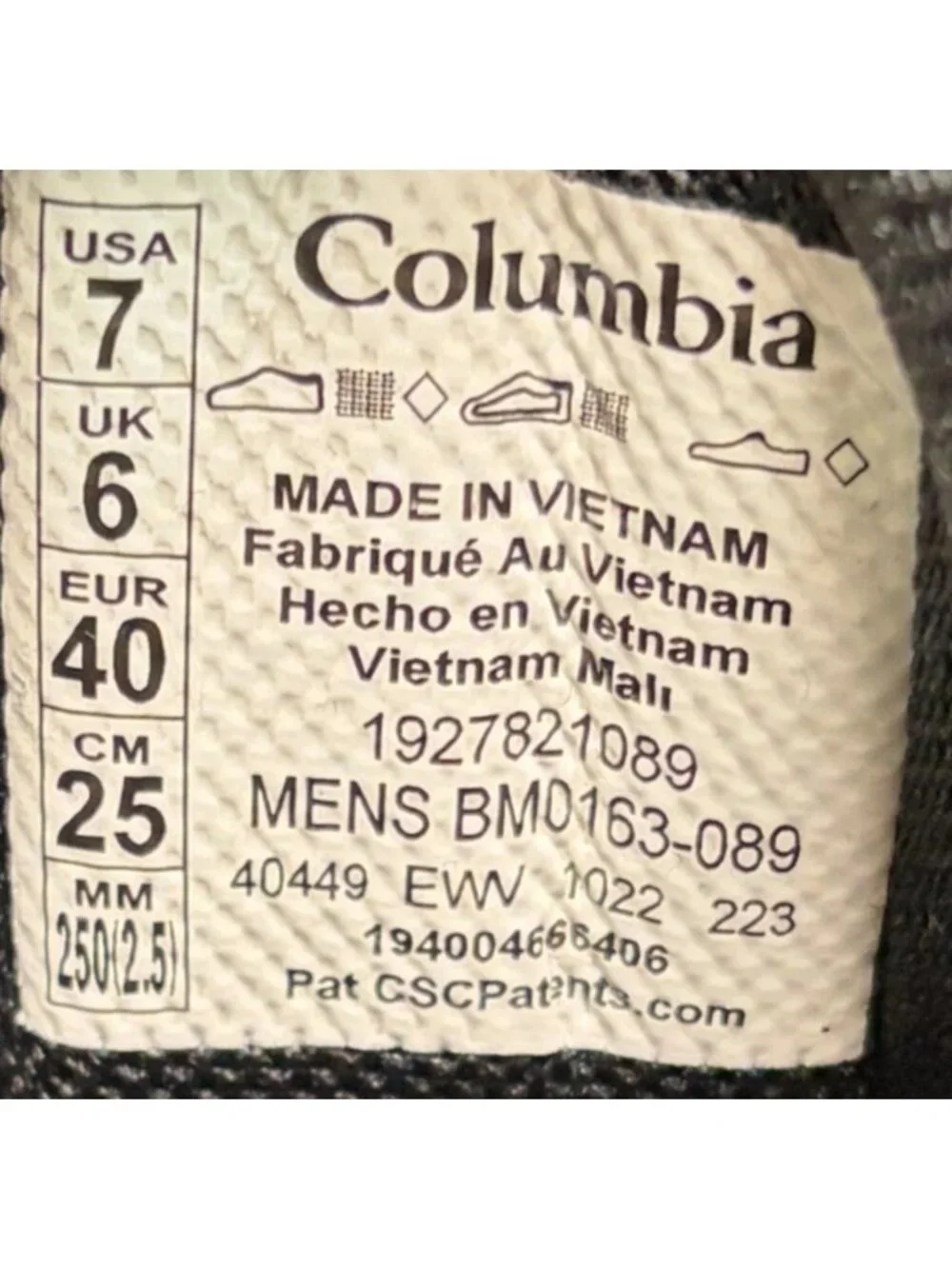 Columbia please review